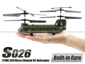 Syma S026 3 CH Micro Chinook Review